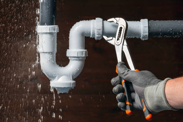 Professional Sewer Line Repair technician working in Cary, NC
